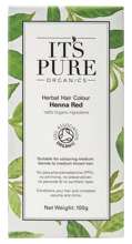 It's Pure Organiczna ziołowa farba do włosów Henna Red / Czerwona Henna PRÓBKA 10 g